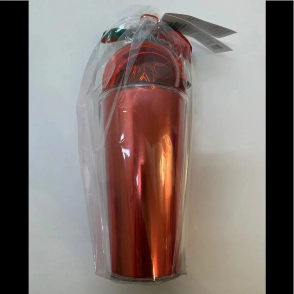 Starbucks 16 oz Holiday Tumbler With Straw 16 oz Red - Picture 6 of 10